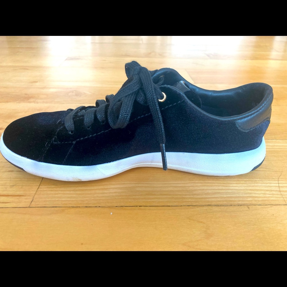 Black Velvet Cole Hahn sneakers